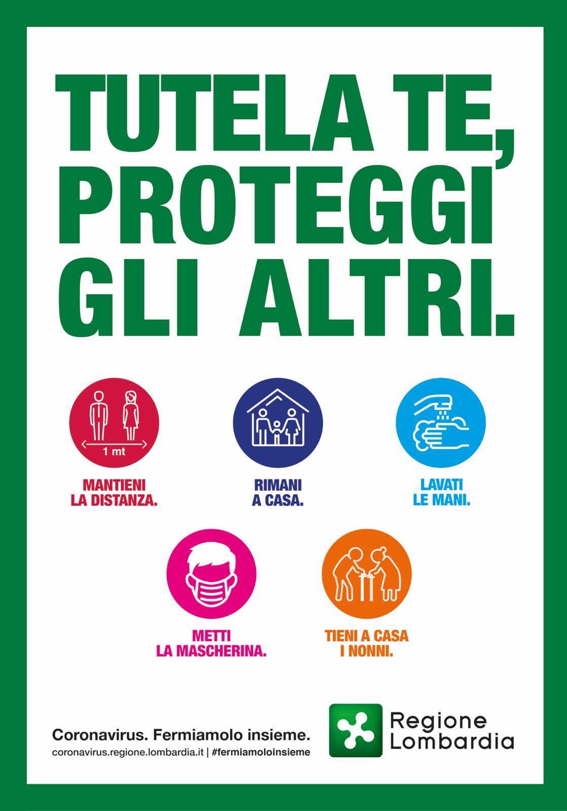 Indiczazioni Regione Lombardia